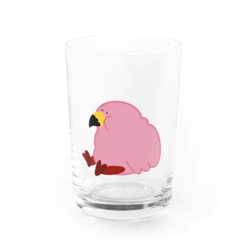 もっとふとりすぎたフラミンゴ Water Glass