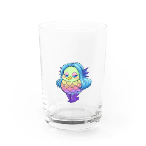 アマビエちゃん Water Glass