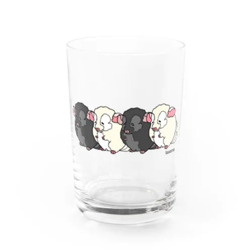 チンチラフレンズ Water Glass