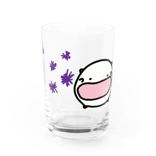 ウニ避けゲームに勤しむねこです Water Glass