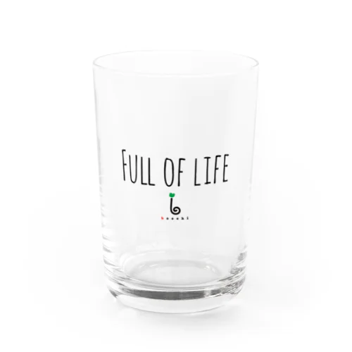 FULL OF LIFE Water Glass