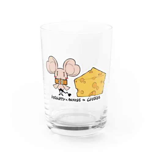 HEARTY×MOUSE&CHEESE Water Glass