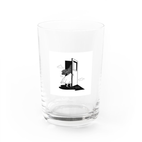 アトリエ「空白」ロゴグッズ Water Glass