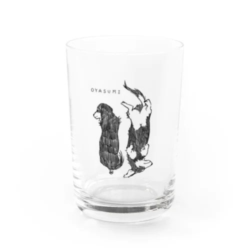 ミニチュアダックス Water Glass