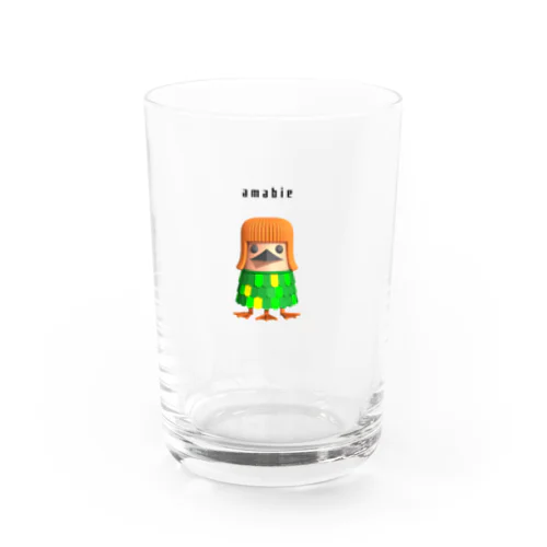アマビエ3939 Water Glass