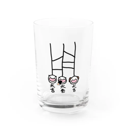 あみだくじ Water Glass