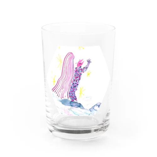 アマビエさま Water Glass