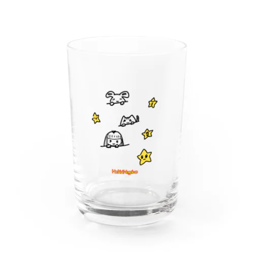 星に願いを Water Glass