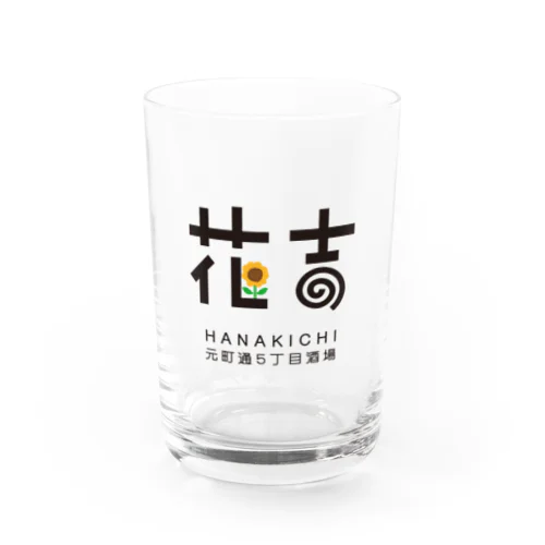 花吉（ミックスカラーロゴ） Water Glass