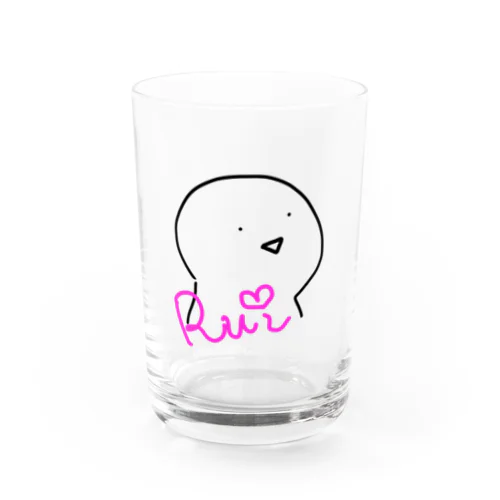 るい ぽんこつver.(背景なし) Water Glass