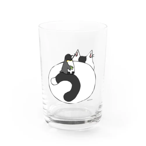 おおきいねことペントロー Water Glass