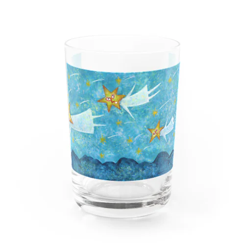 Starry night Water Glass