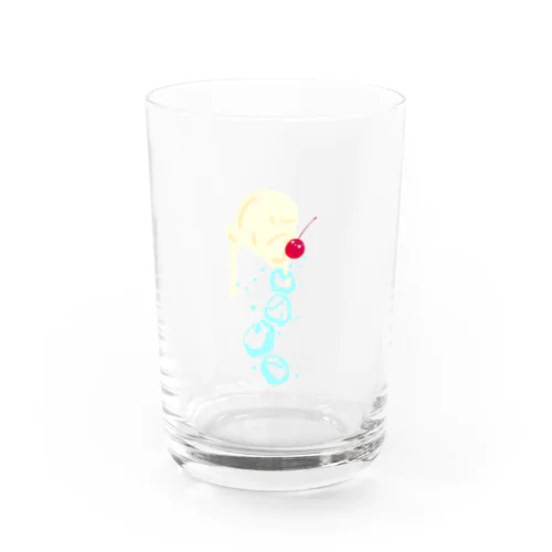 貴方が選ぶクリームソーダフロート Water Glass