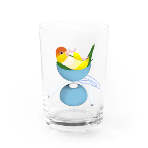 シロハラonディア A Water Glass