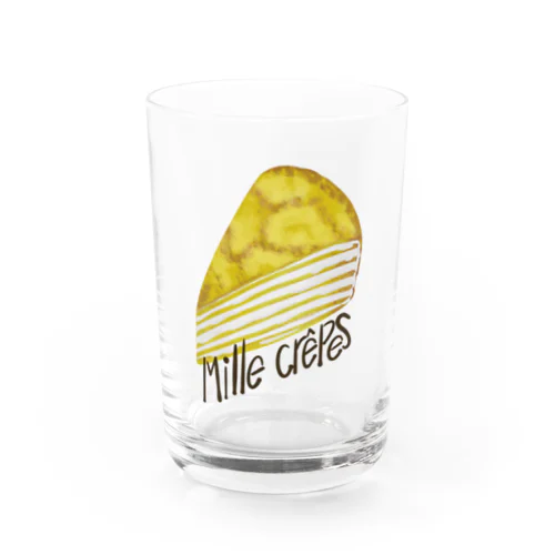 mille crepes ミルクレープ 075 Water Glass