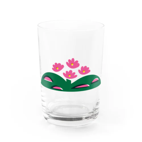 flowers Water Glass