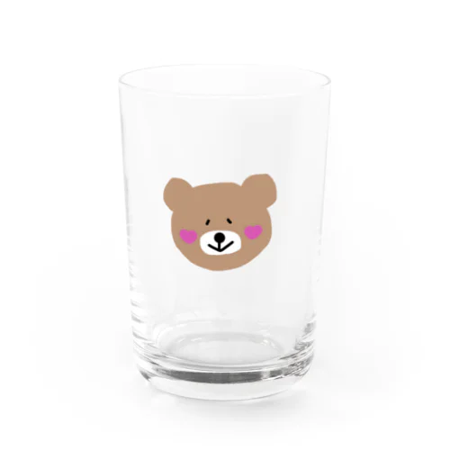 ふわくまちゃん Water Glass