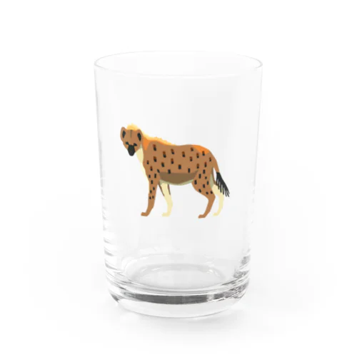 ブチハイエナのグッズ Water Glass