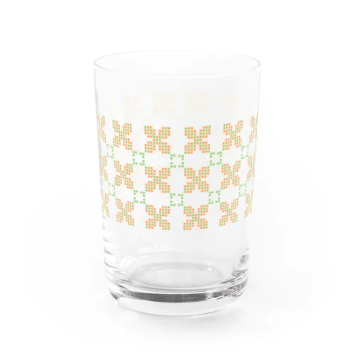 お花ステッチ（ベルト） Water Glass