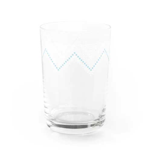 ステッチ白 Water Glass