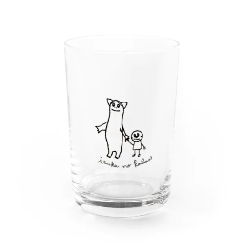 なぞのいきものとしんちょうくん Water Glass