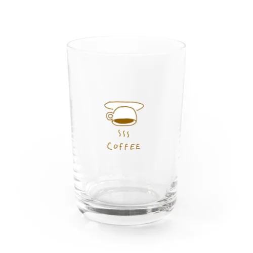 さかさCOFFEE Water Glass