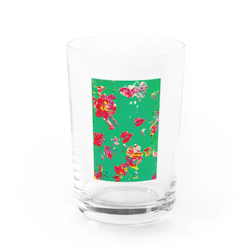 ベタベタのハナ Water Glass