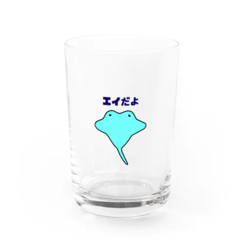 エイくん Water Glass