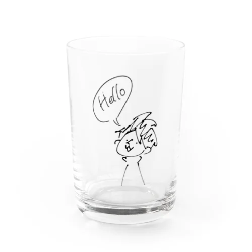 ハローハローハロー Water Glass