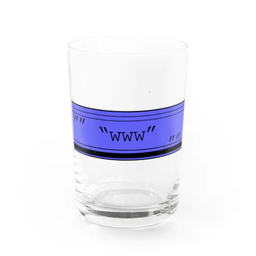 “www” Water Glass