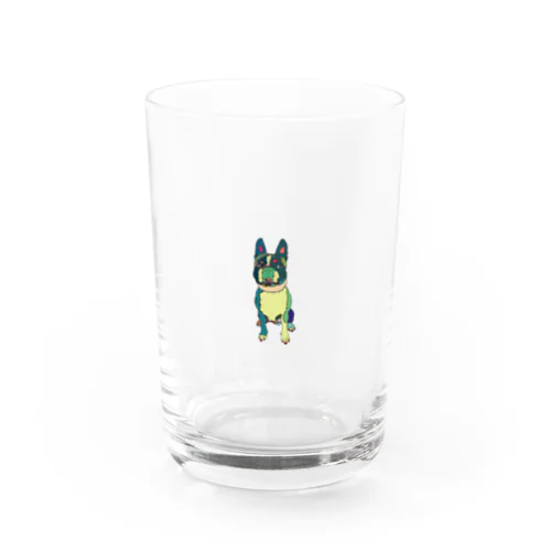 ボストンテリアのセブン君 Park a Holic Bostonterrier Water Glass