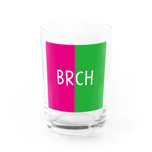 brch(旧ロゴ) Water Glass