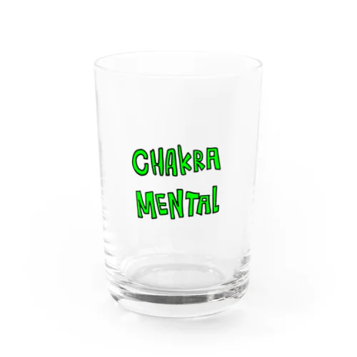 CHAKRA MENTAL  Water Glass