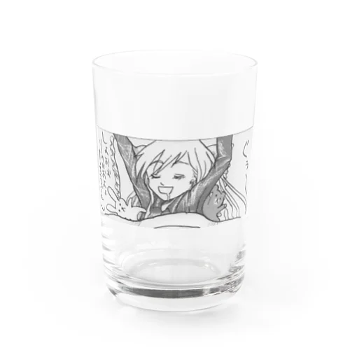 ４コマ漫画切り抜き１ Water Glass