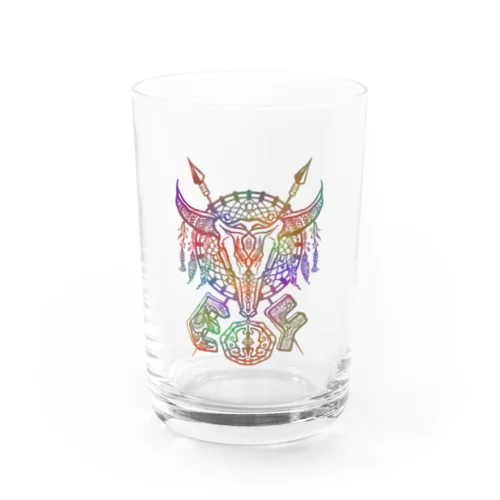 <EYES OF THE FIRE> - Buffalo Water Glass