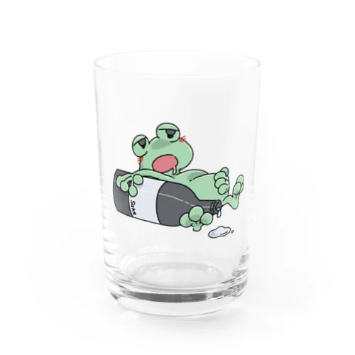 よいどれカエル Water Glass