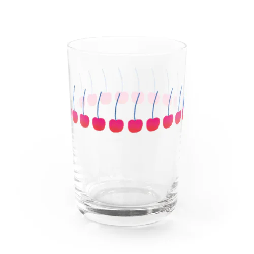 さくらんぼのグラスB Water Glass