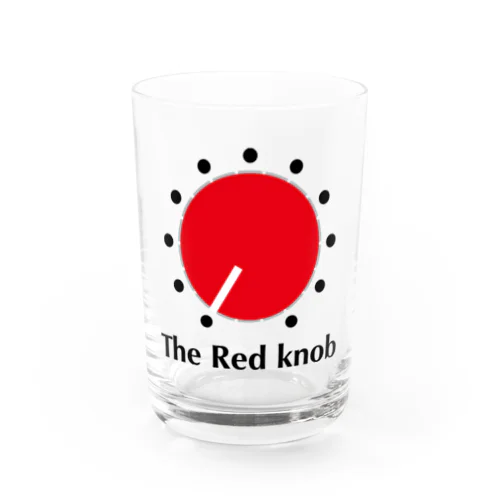 Knob series The Red knob グラス