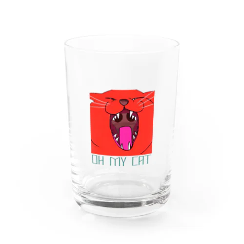 Ｏｈ Ｍｙ Ｃａｔ Water Glass