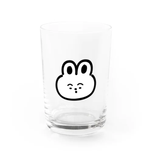 眉毛うさこちゃん Water Glass