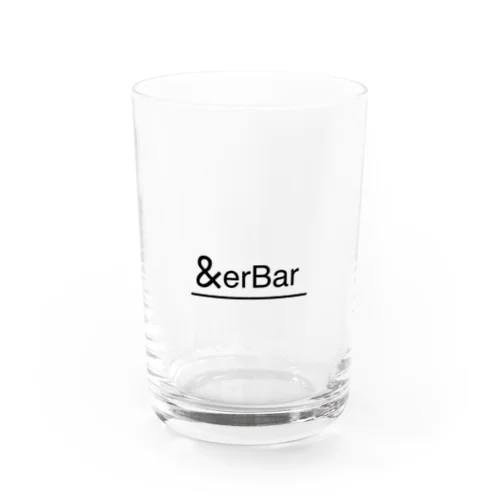 &erBar オリジナルグッズ Water Glass
