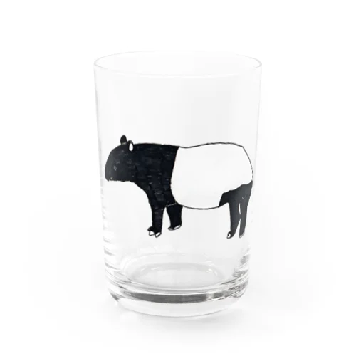 マレーバクの親くん Water Glass