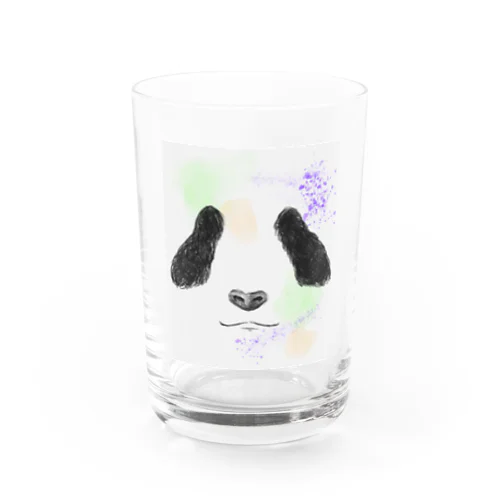 パンダの顔グッズ Water Glass