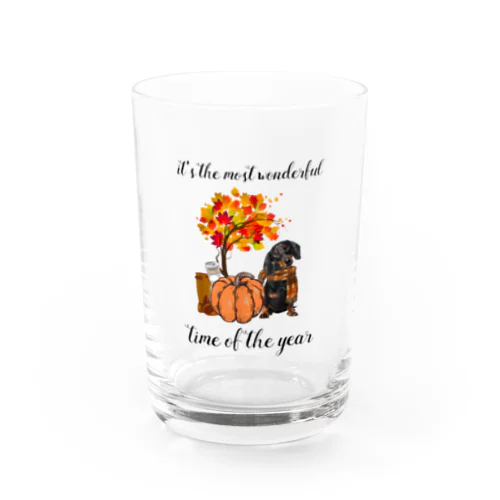 Cute Dog for you^''^. Water Glass