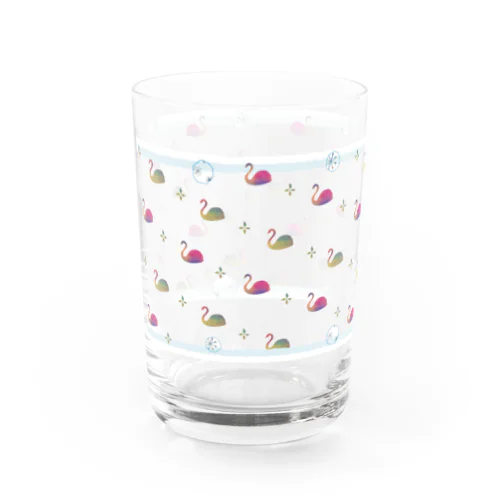 スワンパターン Water Glass