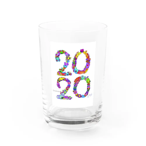 【2020】イラストmoji　colorful ver. Water Glass