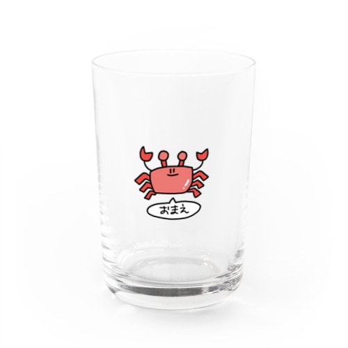 無気力水族館 カニ Water Glass