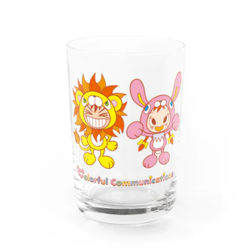 ライオンくんとウサギちゃん Water Glass