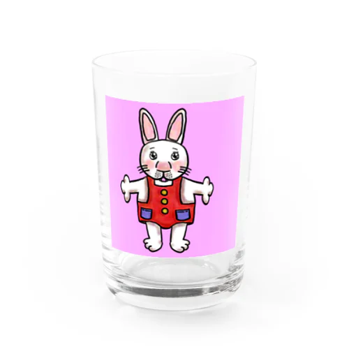 うさぎくん Water Glass