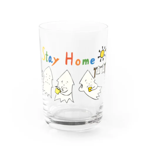 STAY HOME モンゴイカ Water Glass